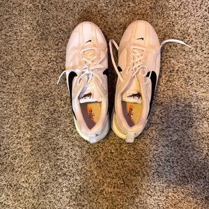 Nike White and Black Athletic Shoes